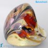 Peacock - Band ring made in Murano glass - RINGS0102