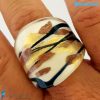 Delicate - Band ring made in Murano glass - RINGS0103