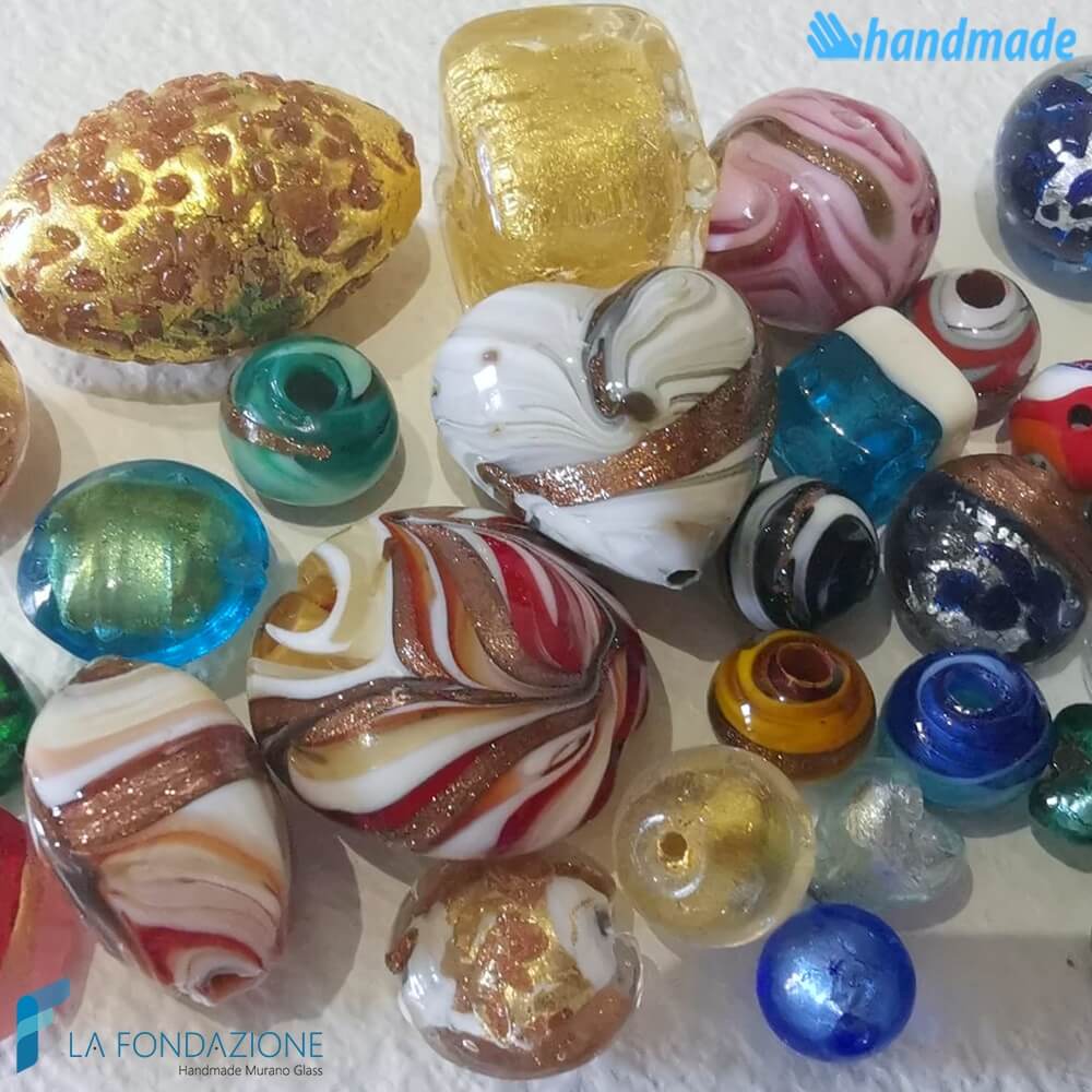 1*1 Filo perle perline sfaccettate 8mm in vetro per decorazioni Acc... | su