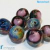 Set 8 Perle Calcedonio 12 mm Ametista - La Fondazione snc - PERLA028