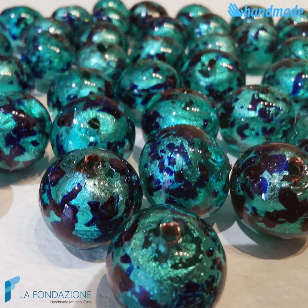 Set Perle Acquamarina 12 mm - La Fondazione snc - PERLA031