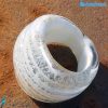 Snow Band Ring Handmade Murano glass - La Fondazione - RINGS0122