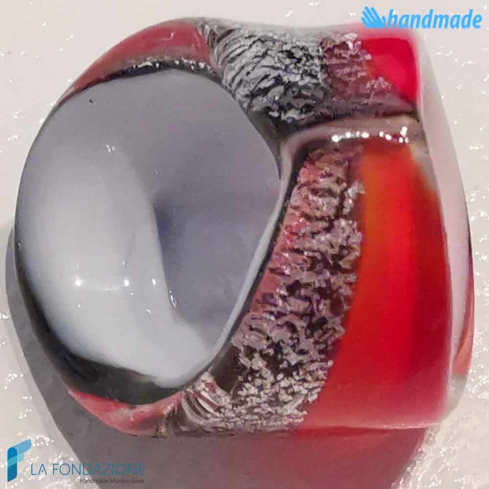 Fascia Argento Rotto Piatto - La Fondazione snc - RINGS0123