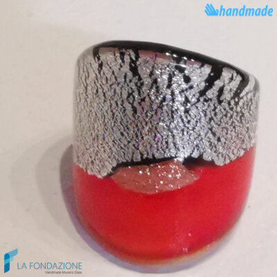 Fascia Argento Rotto Piatto - La Fondazione snc - RINGS0123