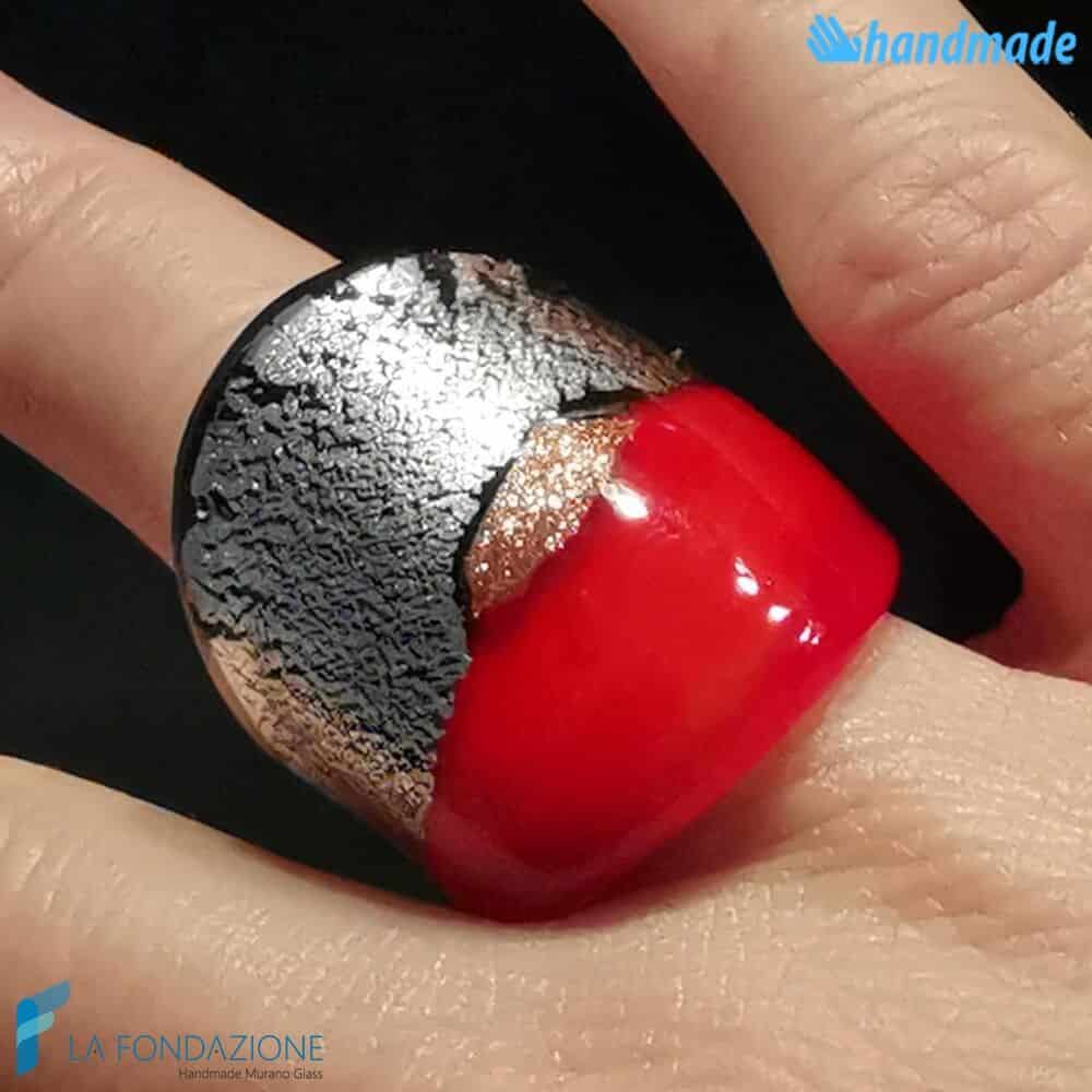 Fascia Argento Rotto Piatto - La Fondazione snc - RINGS0123