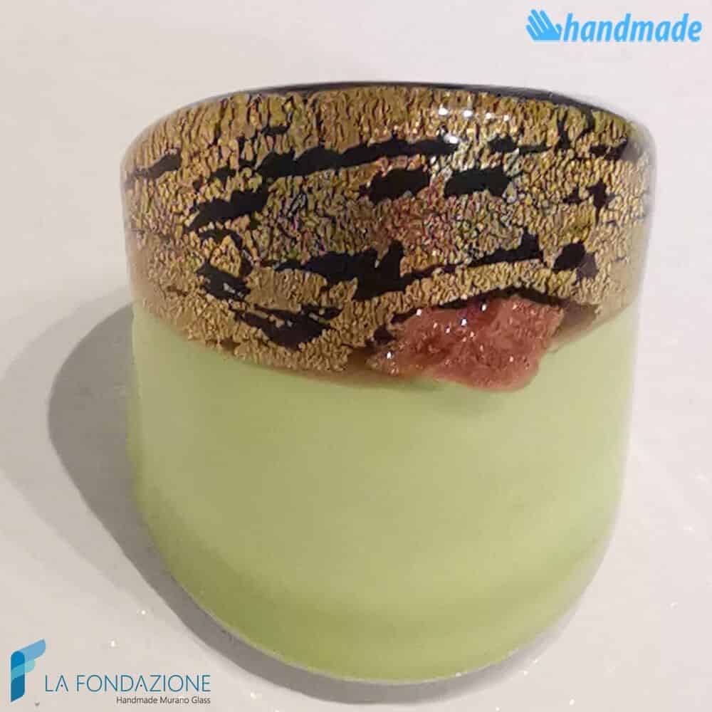 Fascia Oro Rotto Piatto Lime - La Fondazione snc - RINGS0124