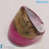 Fascia Oro Rotto Piatto Fucsia - La Fondazione snc - RINGS0126