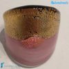 Pink Flat Broken Gold Band Ring - La Fondazione snc - RINGS0127