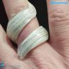 White Ribbon Ring - La Fondazione snc - RINGS0129