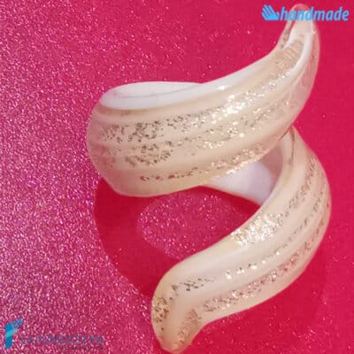 White Ribbon Ring - La Fondazione snc - RINGS0129