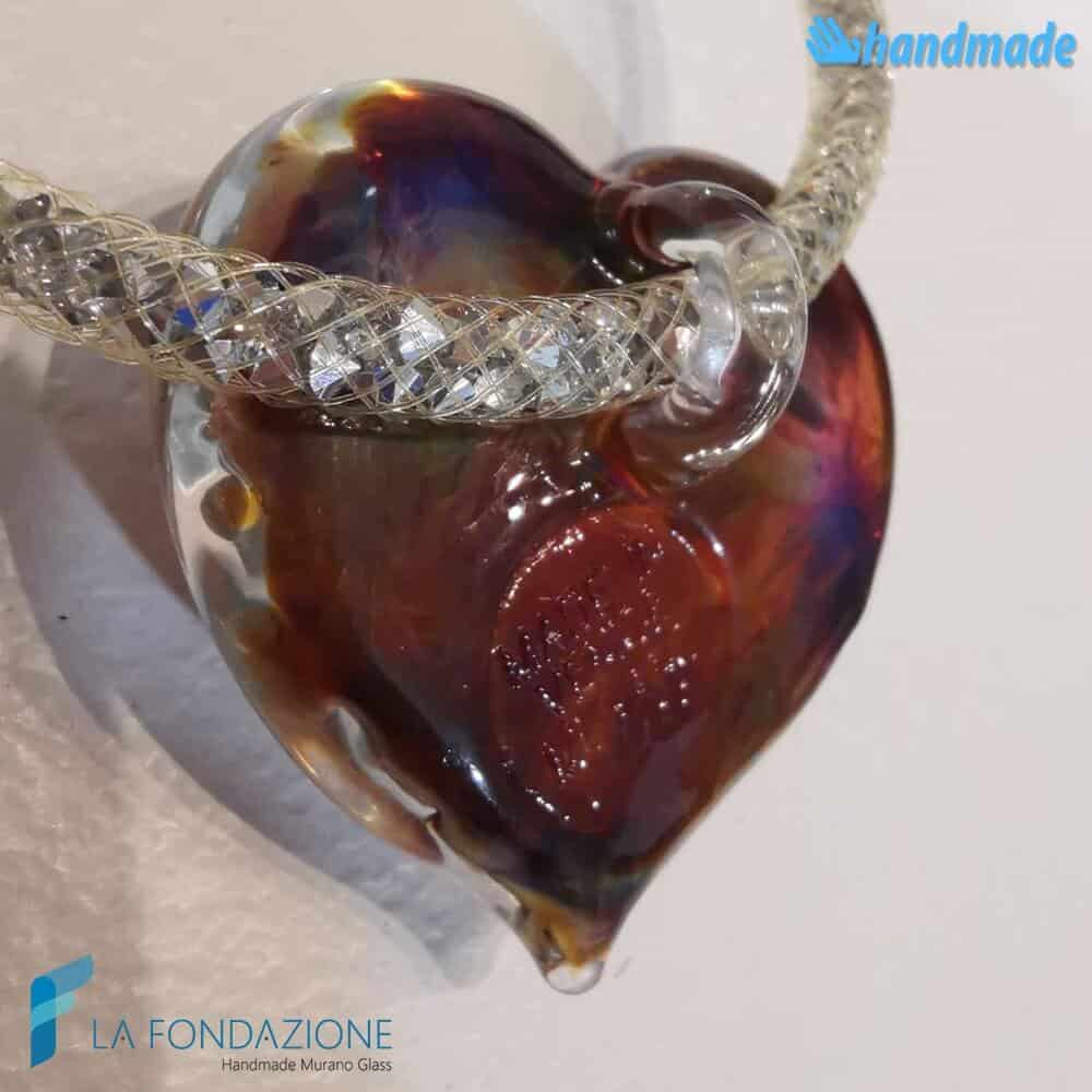 Collana Cuore Calcedonio - La Fondazione snc - COLL0104