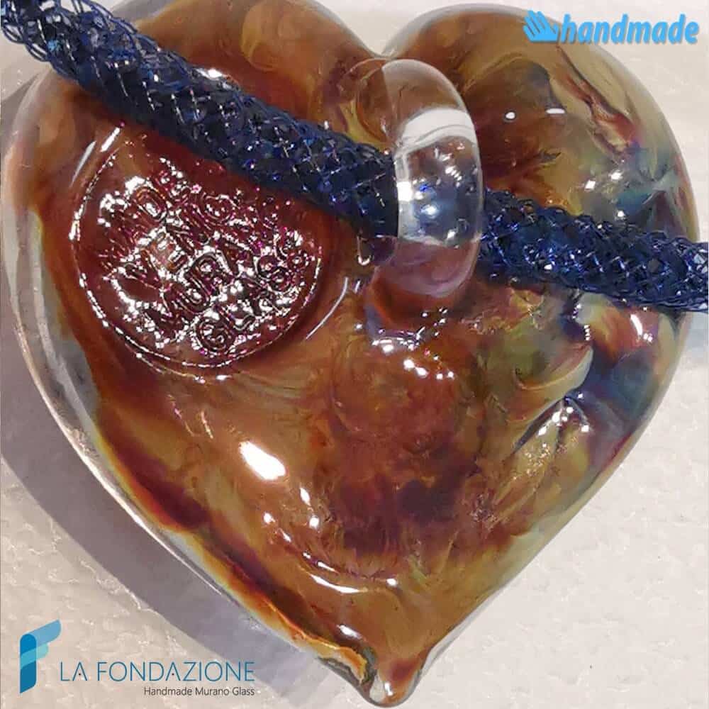 Collana Cuore Calcedonio - La Fondazione snc - COLL0104