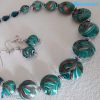 Parure Fenicio Smeraldo in vetro di Murano - La Fondazione snc - PARU0045