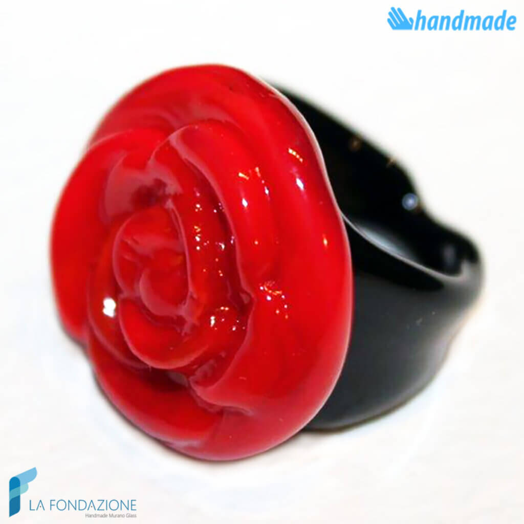 Parure Passion con Rosa Rossa - La Fondazione snc - PARU0003