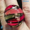 Laguna Red band ring with aventurine - La Fondazione snc - RINGS0131
