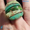 Anello Laguna Smeraldo con avventurina - La Fondazione snc - RINGS0133