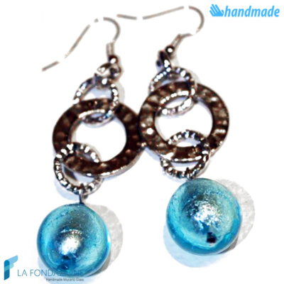 Fantasy Earrings with a pearl - La Fondazione snc - EARRINGSC0013