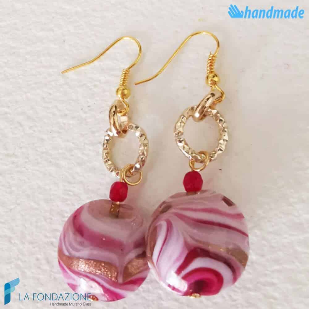 Orecchini Fenicio con avventurina - La Fondazione snc - EARRINGSC0045