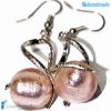 Orecchini Torciglione pendenti in vetro di Murano - La Fondazione snc - EARRINGSC0023