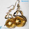 Orecchini Torciglione pendenti in vetro di Murano - La Fondazione snc - EARRINGSC0023