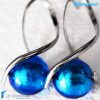 Orecchini Torciglione pendenti in vetro di Murano - La Fondazione snc - EARRINGSC0023