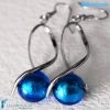 Orecchini Torciglione pendenti in vetro di Murano - La Fondazione snc - EARRINGSC0023
