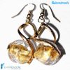 Orecchini Torciglione pendenti in vetro di Murano - La Fondazione snc - EARRINGSC0026