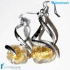 Orecchini Torciglione pendenti in vetro di Murano - La Fondazione snc - EARRINGSC0026