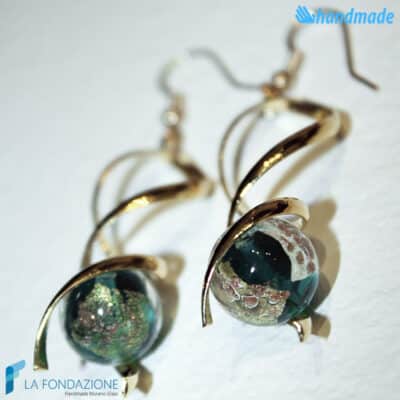Dangle Twisted Biface Earrings - La Fondazione snc - EARRINGSC0027