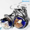Dangle Twisted Biface Earrings - La Fondazione snc - EARRINGSC0027