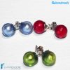 Set 3 Orecchini perla lobo - La Fondazione snc - EARRINGSC0028