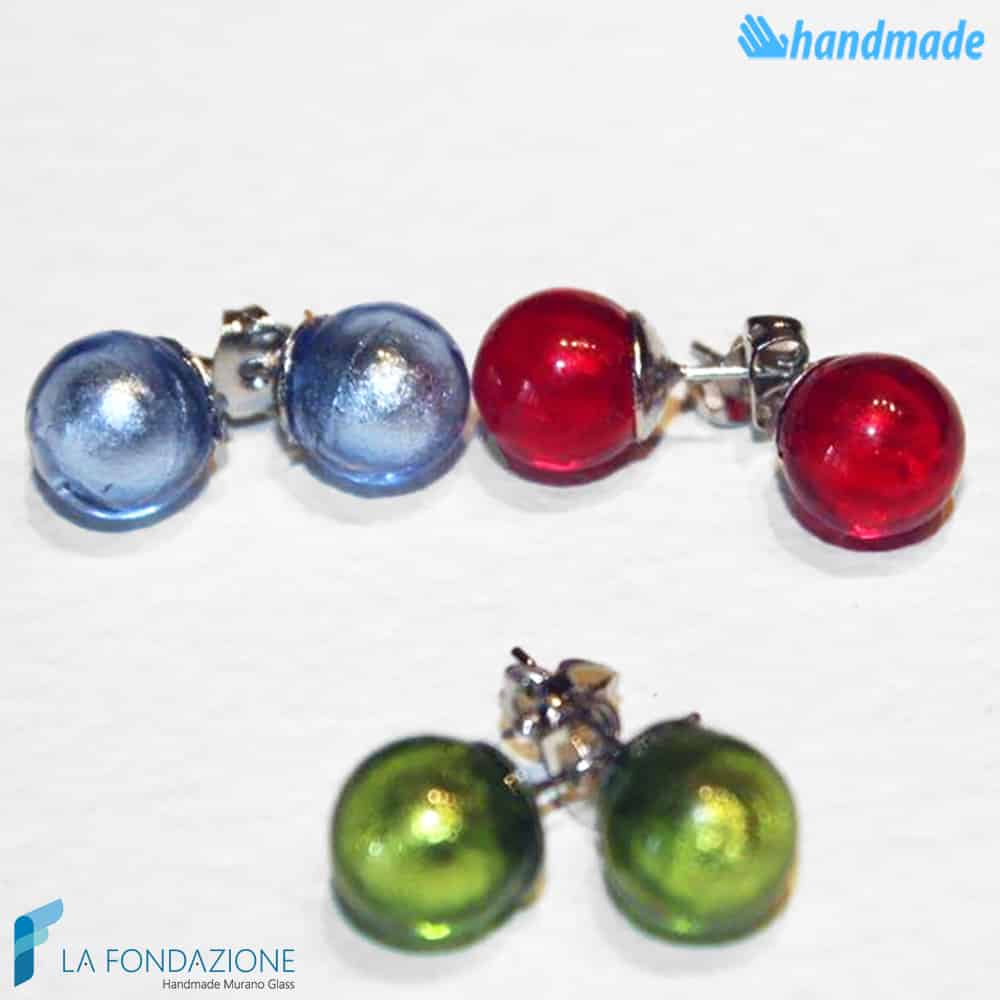 Set 3 Orecchini perla lobo - La Fondazione snc - EARRINGSC0028