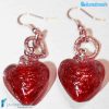 Orecchini Valentino pendenti in vetro di Murano - La Fondazione snc - EARRINGSC0033