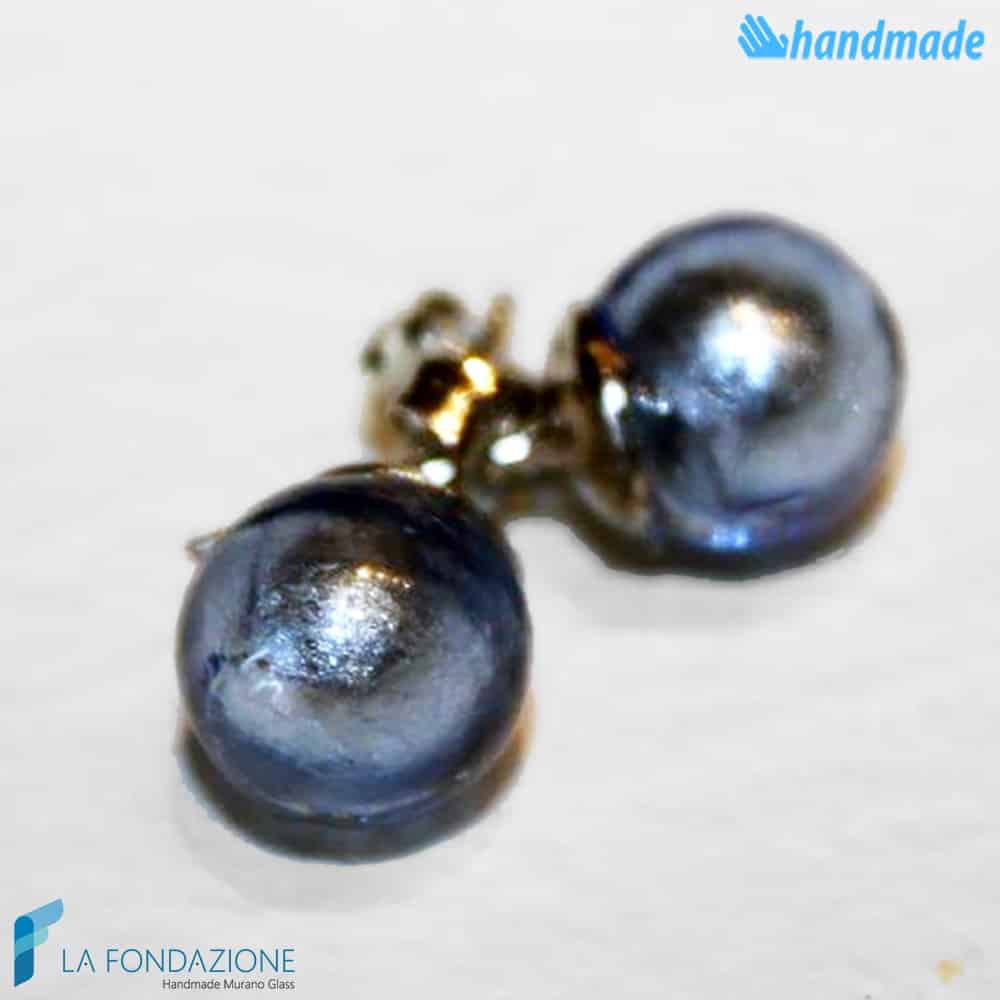 Orecchini perla lobo - La Fondazione snc - EARRINGSC0047