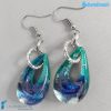 Orecchini Goccina Acqua in vetro di Murano - La Fondazione snc - EARRINGSC0048