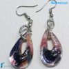 Lady Teardrop Earrings handmade Murano glass - La Fondazione snc - EARRINGSC0051