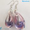 Lady Teardrop Earrings handmade Murano glass - La Fondazione snc - EARRINGSC0051