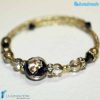 Bracciale Armonico con avventurina in vetro di Murano - La Fondazione snc - BRAC0001