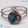 Bracciale Nettuno con avventurina in vetro di Murano - La Fondazione snc - BRAC00074