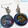 Orecchini Occhio di Mare in vetro di Murano - La Fondazione snc - EARRINGSC0038