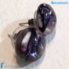 Orecchini Lobo Pavone in vetro di Murano - La Fondazione snc - EARRINGSC0052