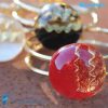 Burano bracelet with gold handmade in Murano glass - La Fondazione snc - BRAC0078