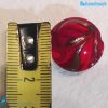 Phoenician Fire beads with aventurine handmade in Murano glass - La Fondazione snc - PERLA034