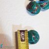 Phoenician Emerald beads with aventurine handmade in Murano glass - La Fondazione snc - PERLA037