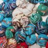 Phoenician beads with aventurine handmade in Murano glass - La Fondazione snc - PERLA040