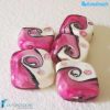 Maui Fucsia beads with aventurine handmade in Murano glass - La Fondazione snc - PERLA042