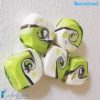 Maui Lime beads with aventurine handmade in Murano glass - La Fondazione snc - PERLA043