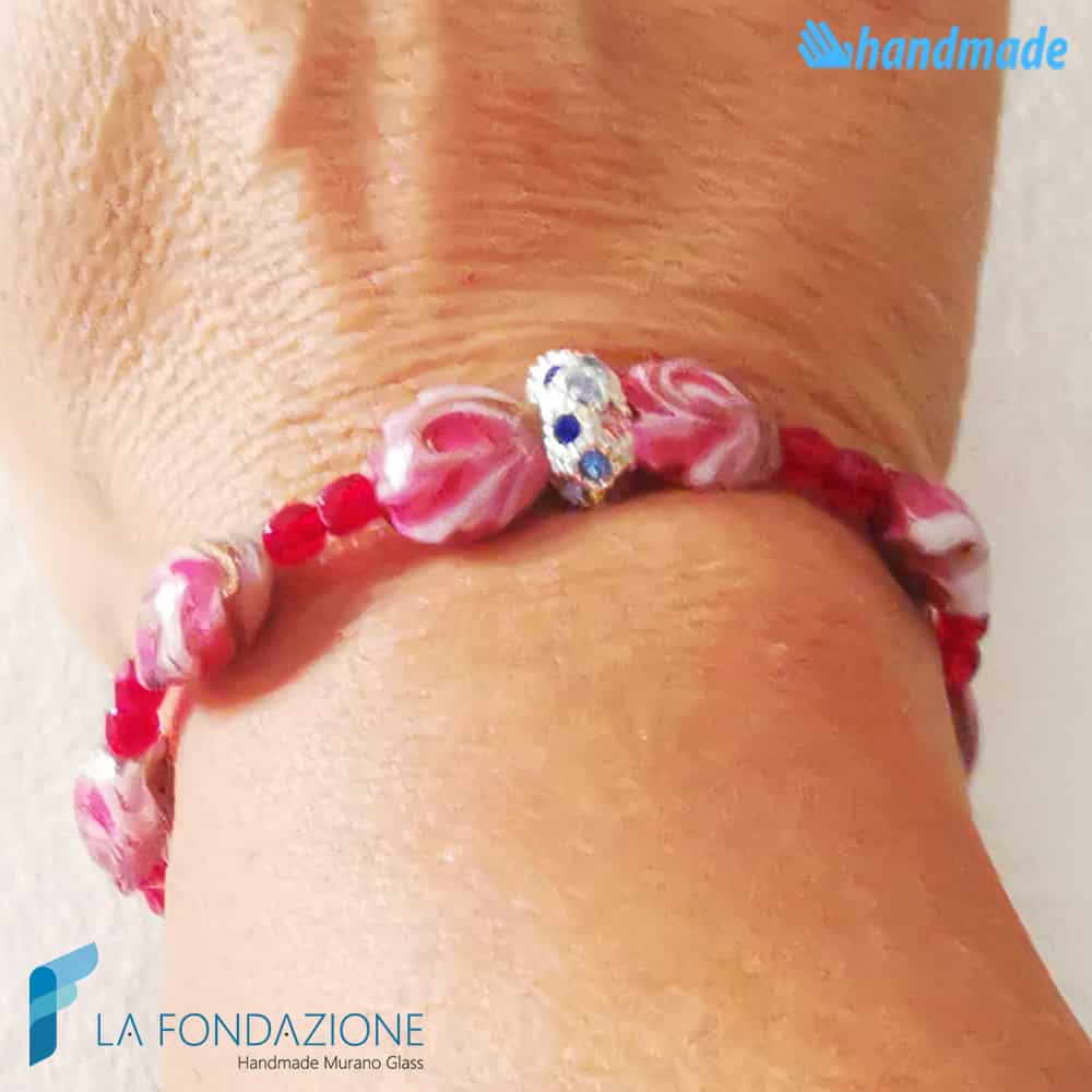 Phoenician full lady bracelet with aventurine - La Fondazione snc - BRAC0079