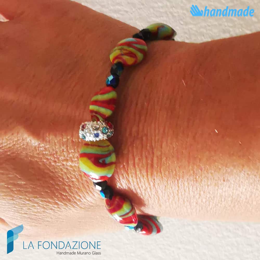 Phoenician Giamaica bracelet with aventurine - La Fondazione snc - BRAC0084