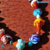 Necklace with Nico ice cream cones handmade Murano glass - La Fondazione snc - COLL0109